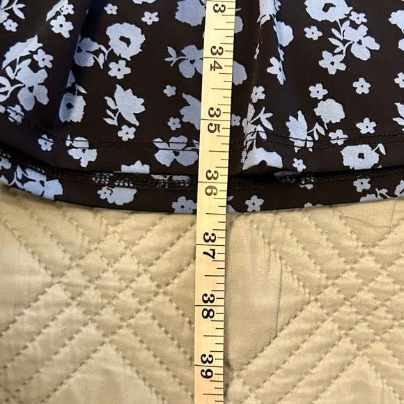 LARK & RO Women’s Blue Floral Dress, EUC, Size 4 - Picture 5 of 9